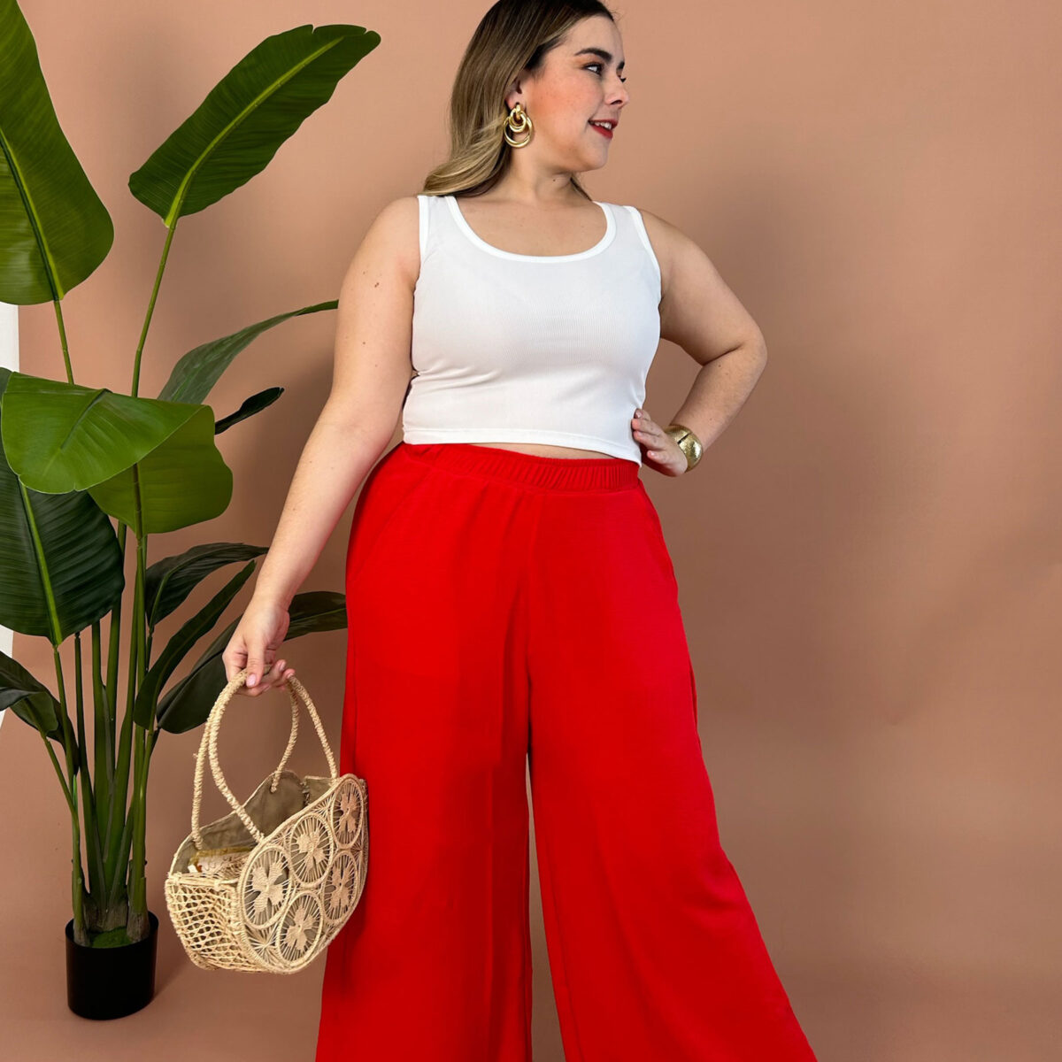 Pantalon Palazzo