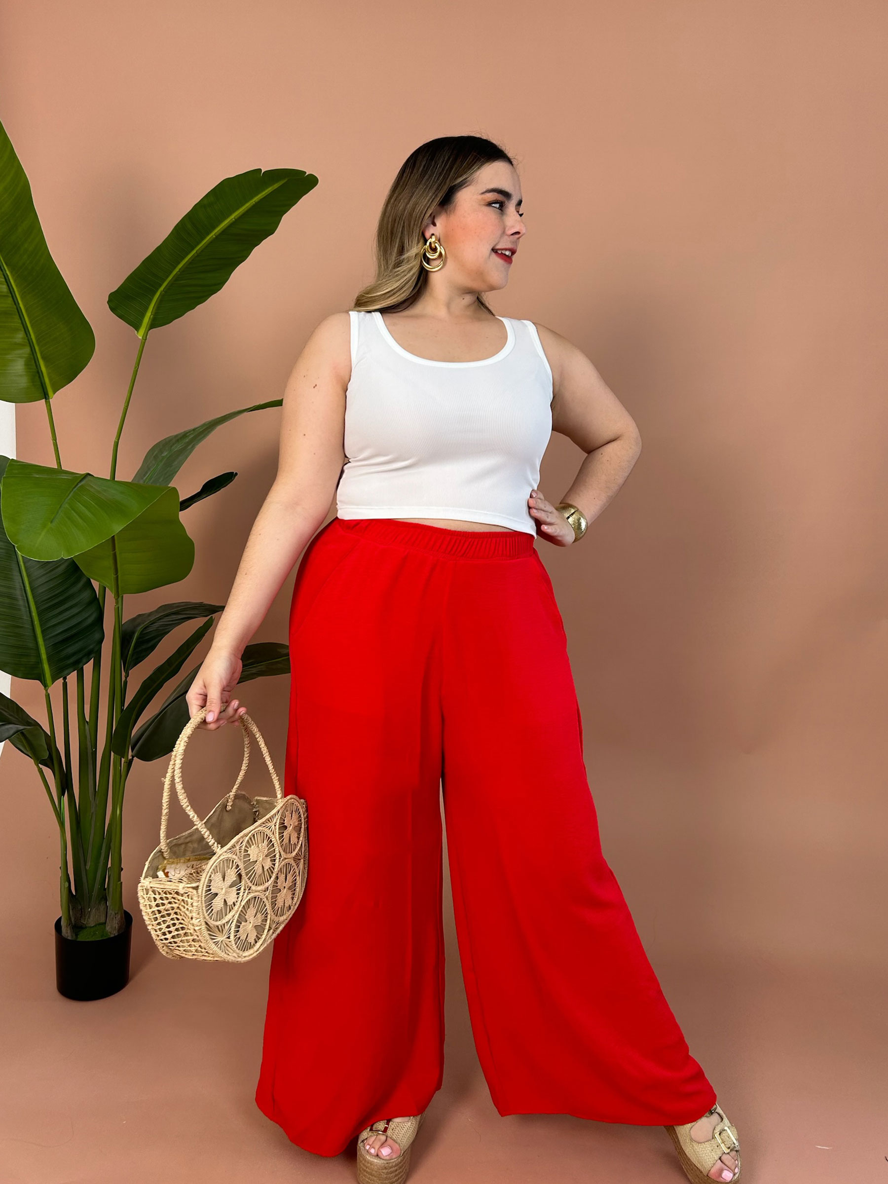 Pantalon Palazzo